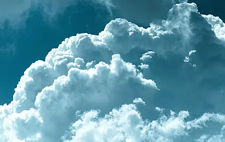 云 天空 蓝色 阴天 4K壁纸