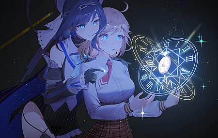 动漫 动漫女孩 魔法 4K壁纸