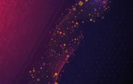 矢量 AI艺术 抽象 几何 图形 4K壁纸
