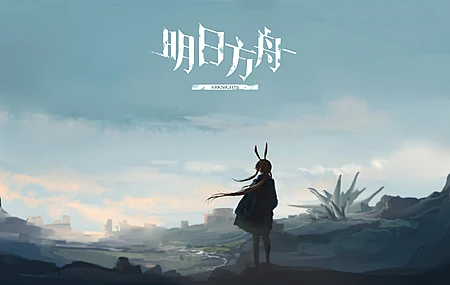 明星 动漫 女孩 AI艺术 肖像 明日方舟 4K壁纸