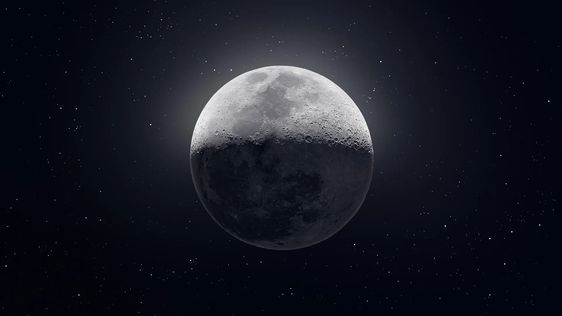 天空 月亮 太空 8K壁纸