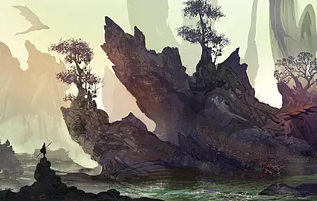 奇幻艺术 AI艺术 龙 4K壁纸