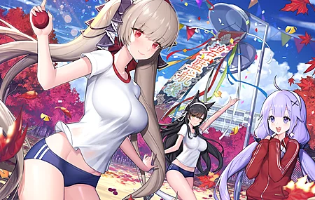 碧蓝航线 动漫 女孩 AI艺术 肖像 独角兽 4K壁纸