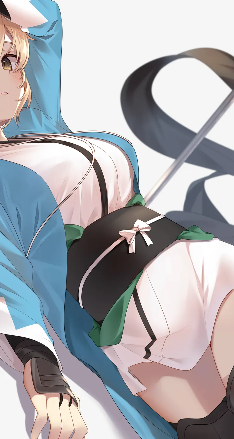 金发 艺术家 动漫 女孩 AI艺术 命运 服装 剑 手机壁纸 4K壁纸