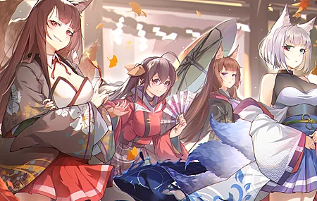 动漫 女孩 AI艺术 蔚蓝巷 4K壁纸