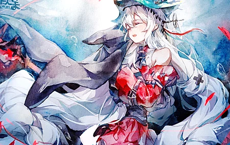 魔域边缘 动漫 女孩 明日方舟 4K壁纸