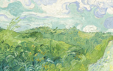 梵高 油画 绘画 风景画 4K壁纸