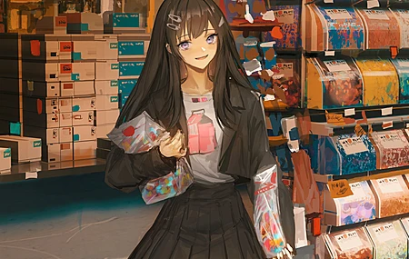 动漫 女孩 人像 手机壁纸 4K壁纸