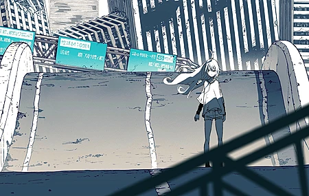 原创 人物 动漫 女孩 破坏 4K壁纸