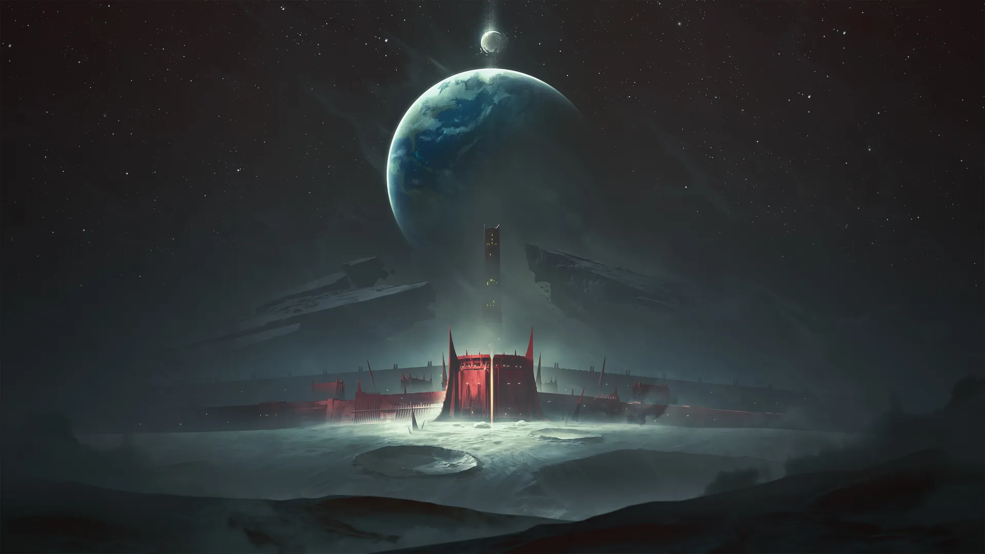 科幻 天空 行星 星星 命运 4K壁纸