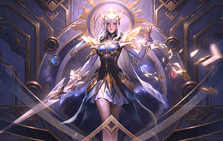 电子游戏 角色 奇幻女孩 奇幻艺术 服装 4K壁纸
