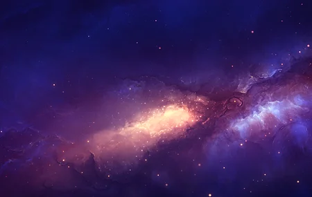 空间艺术 数字绘画 星星 空间 AI艺术 4K壁纸