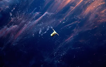 空间站 天鹅座 航空 航天局 空间 轨道图 轨道 4K壁纸
