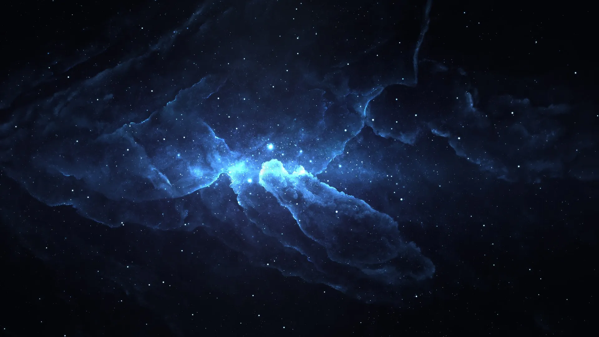 AI艺术 星云 空间 艺术 星星 发光 抽象 灯光 宇宙 4K壁纸