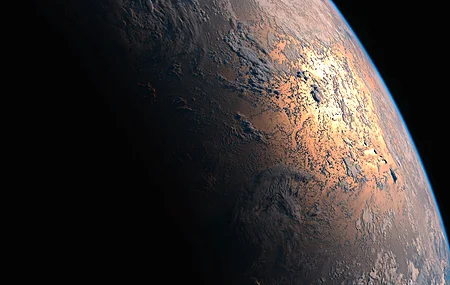 空间 空间 艺术 AI艺术 行星 4K壁纸