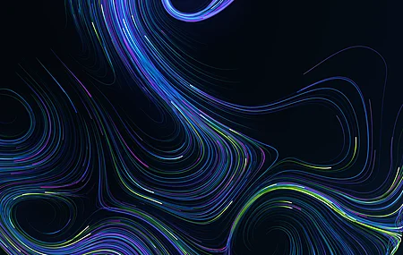抽象 漩涡 形状 图稿 AI艺术 4K壁纸