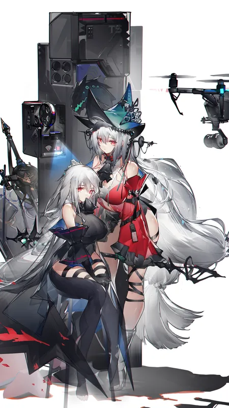 动漫 女孩 神枪手 明日方舟 手机壁纸 4K壁纸