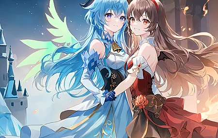 动漫 女孩 感宇 原神 琥珀 4K壁纸