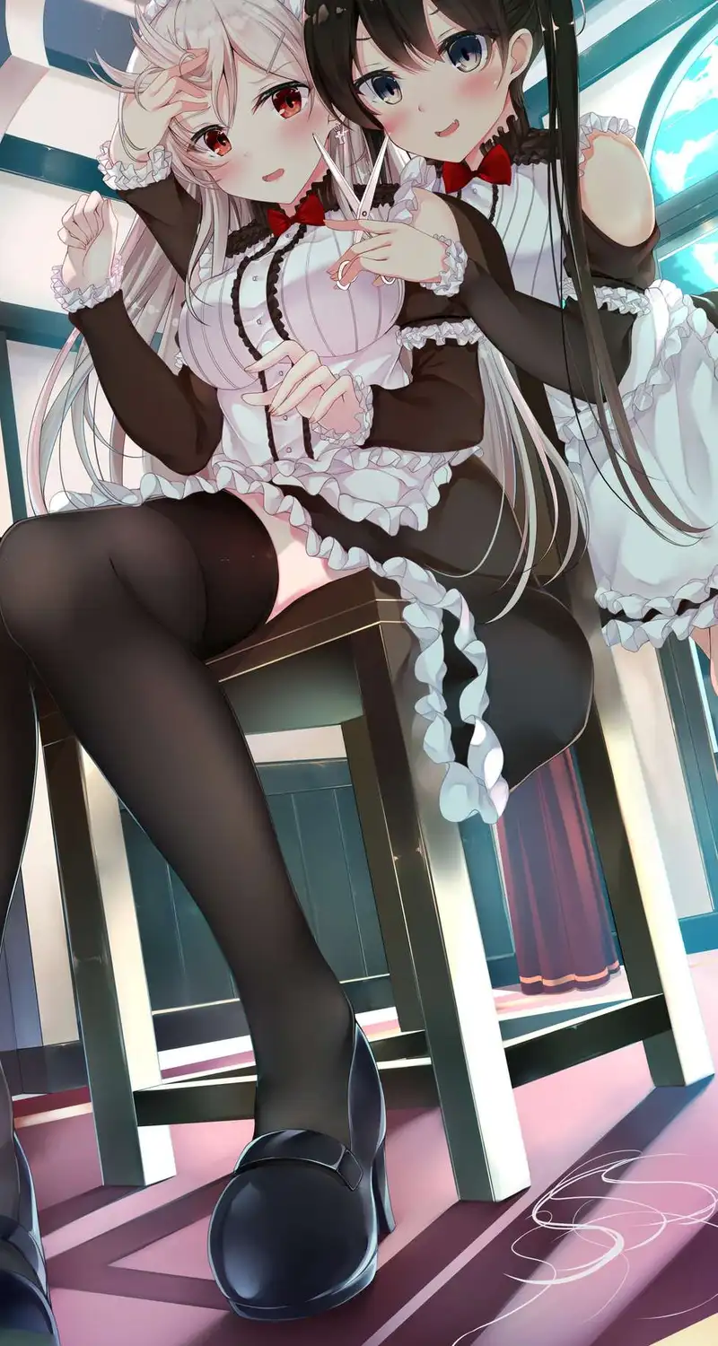 原创 人物 女孩 动漫 女佣 服装 手机壁纸 4K壁纸