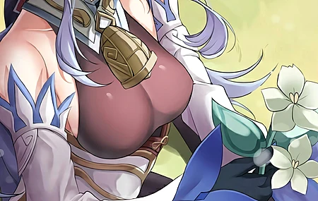 动漫 女孩 原神 号角 紧身袜 手机壁纸 4K壁纸
