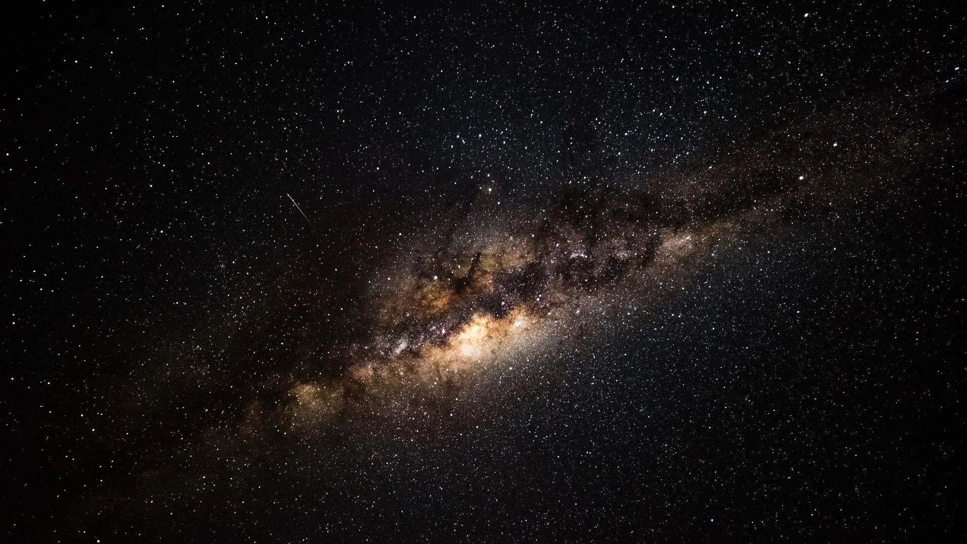 夜 天空 星星 繁星之夜 太空 彗星 银河系 伽利 宇宙 行星 黑暗 天空 天文 星座 4K壁纸