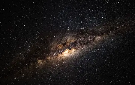 夜 天空 星星 繁星之夜 太空 彗星 银河系 伽利 宇宙 行星 黑暗 天空 天文 星座 4K壁纸