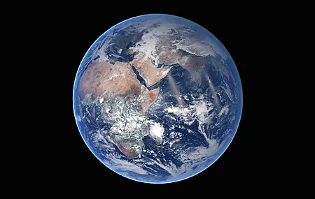 地球 极简主义 空间 空间艺术 AI艺术 行星 4K壁纸