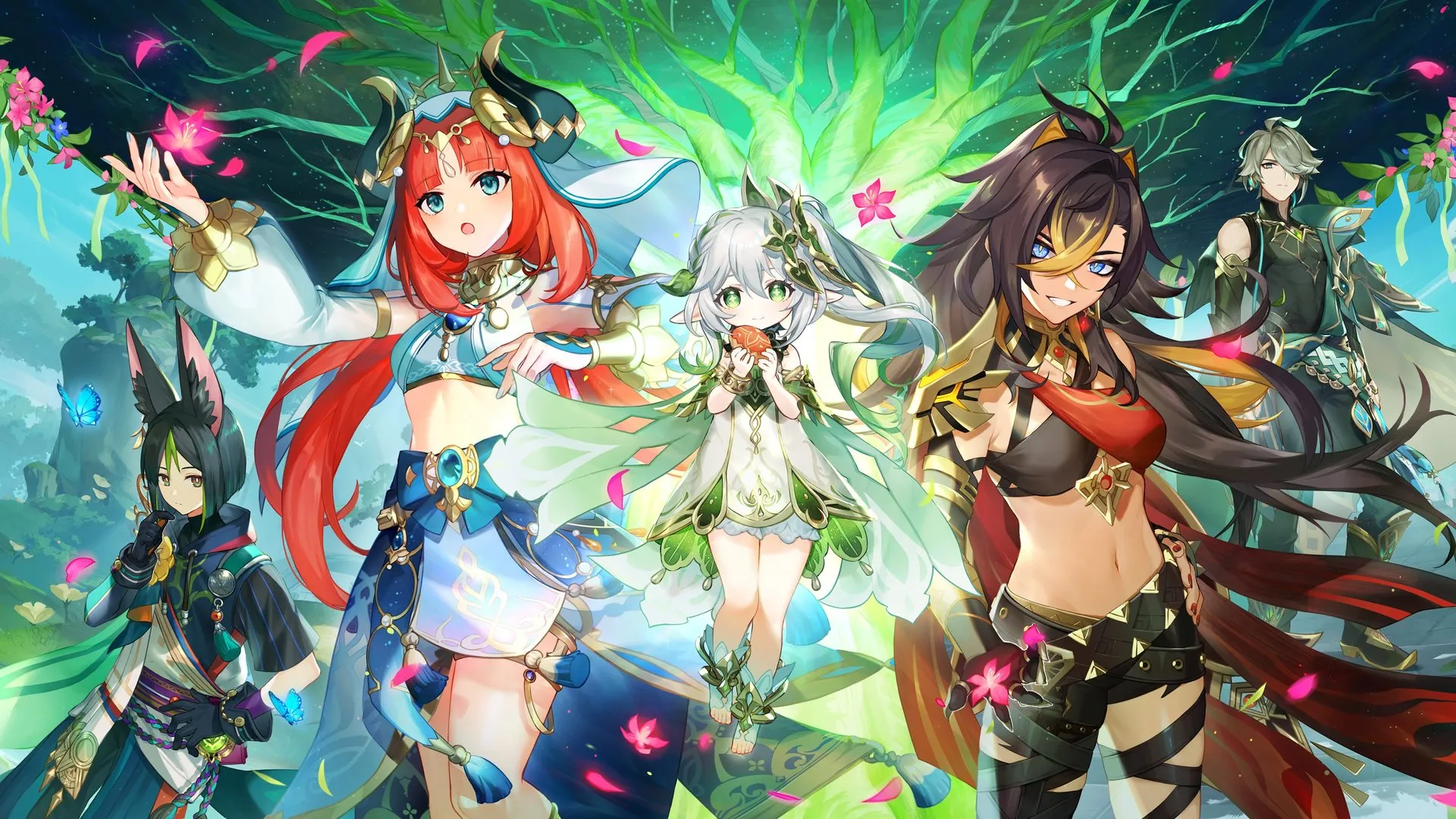 原神 游戏CG 动漫 女孩  4K壁纸