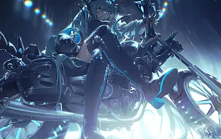 动漫 女孩 AI艺术 小提琴 初音 4K壁纸