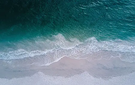 自然 水 海滩 4K壁纸