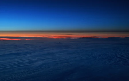 自然 风景 云 天空 地平线 日落 远景 4K壁纸