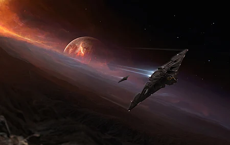 星空 科技 电子游戏 星际公民 太空 宙斯盾 日食 宙斯 4K壁纸