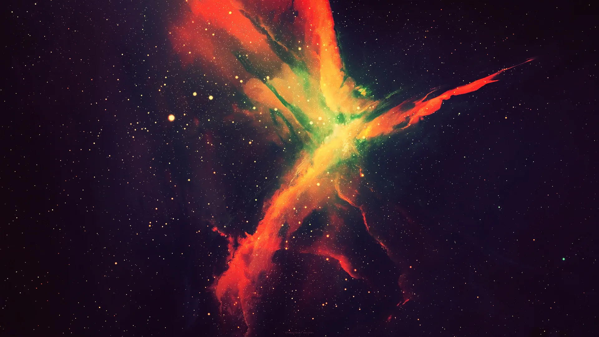星云 空间 恒星 宇宙 AI艺术 空间艺术 4K壁纸
