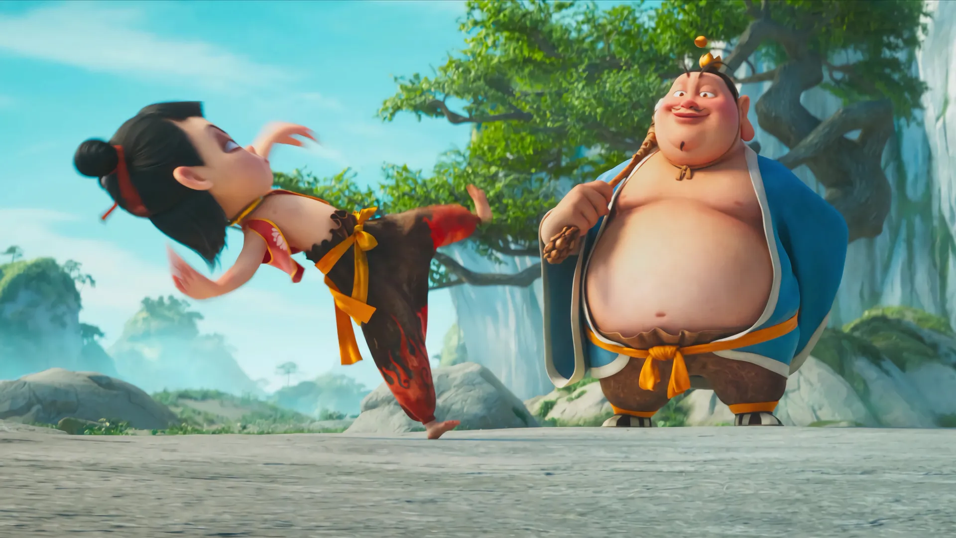 哪吒 太乙真人 4k 壁纸 横屏 魔童闹海 4K壁纸