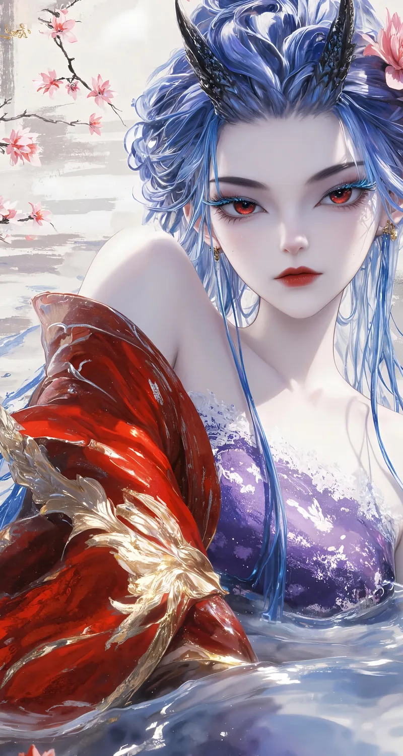 敖闰 姑姑 4K 高清 手机 壁纸 图片 哪吒 魔童闹海 手机壁纸 1080P壁纸