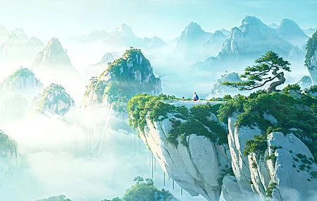 哪吒 魔童闹海 唯美 风景 4K 壁纸 4K壁纸