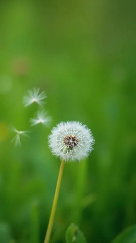 蒲公英 护眼 4K 手机 壁纸 图片 手机壁纸 手机壁纸