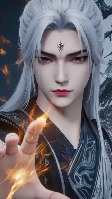 仙逆 王林 4K 全屏 手机壁纸 图片 手机壁纸 1080P壁纸