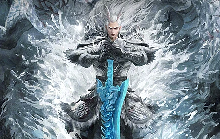 敖光 水墨 哪吒 魔童闹海 4K壁纸