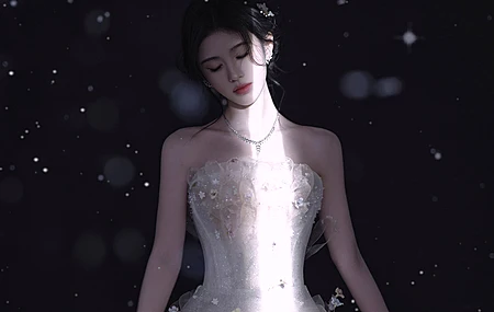 鞠婧祎 闭眼 唯美 4k 美女 壁纸 4K壁纸