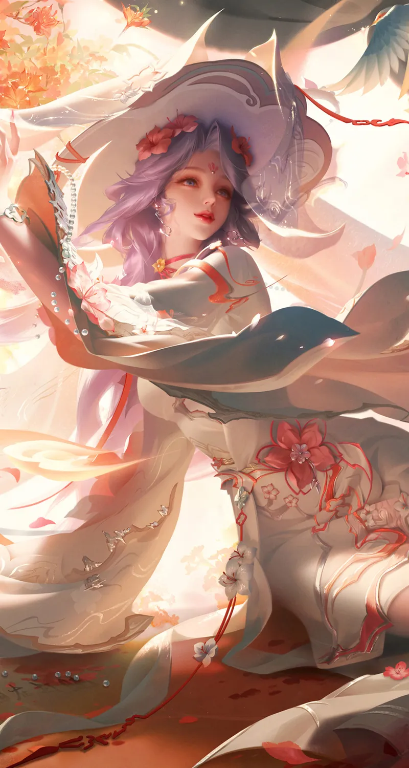 王者荣耀 王昭君 同人 唯美 4k 手机 壁纸 竖屏 手机壁纸 1080P壁纸