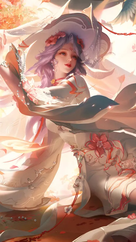 王者荣耀 王昭君 同人 唯美 4k 手机 壁纸 竖屏 手机壁纸 1080P壁纸