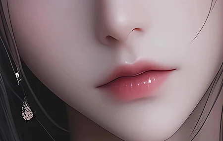 唯美 长发 动漫 美女 暗色 4k 全屏 手机 壁纸 图片 手机壁纸 2K壁纸