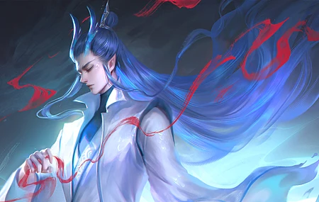 敖丙 高清 带鱼屏 哪吒 魔童闹海 2K壁纸