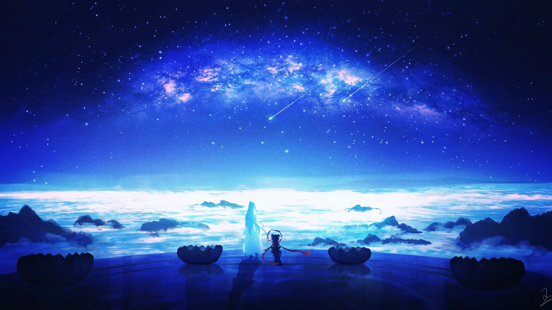 电影 哪吒 星空 魔童闹海 4K壁纸
