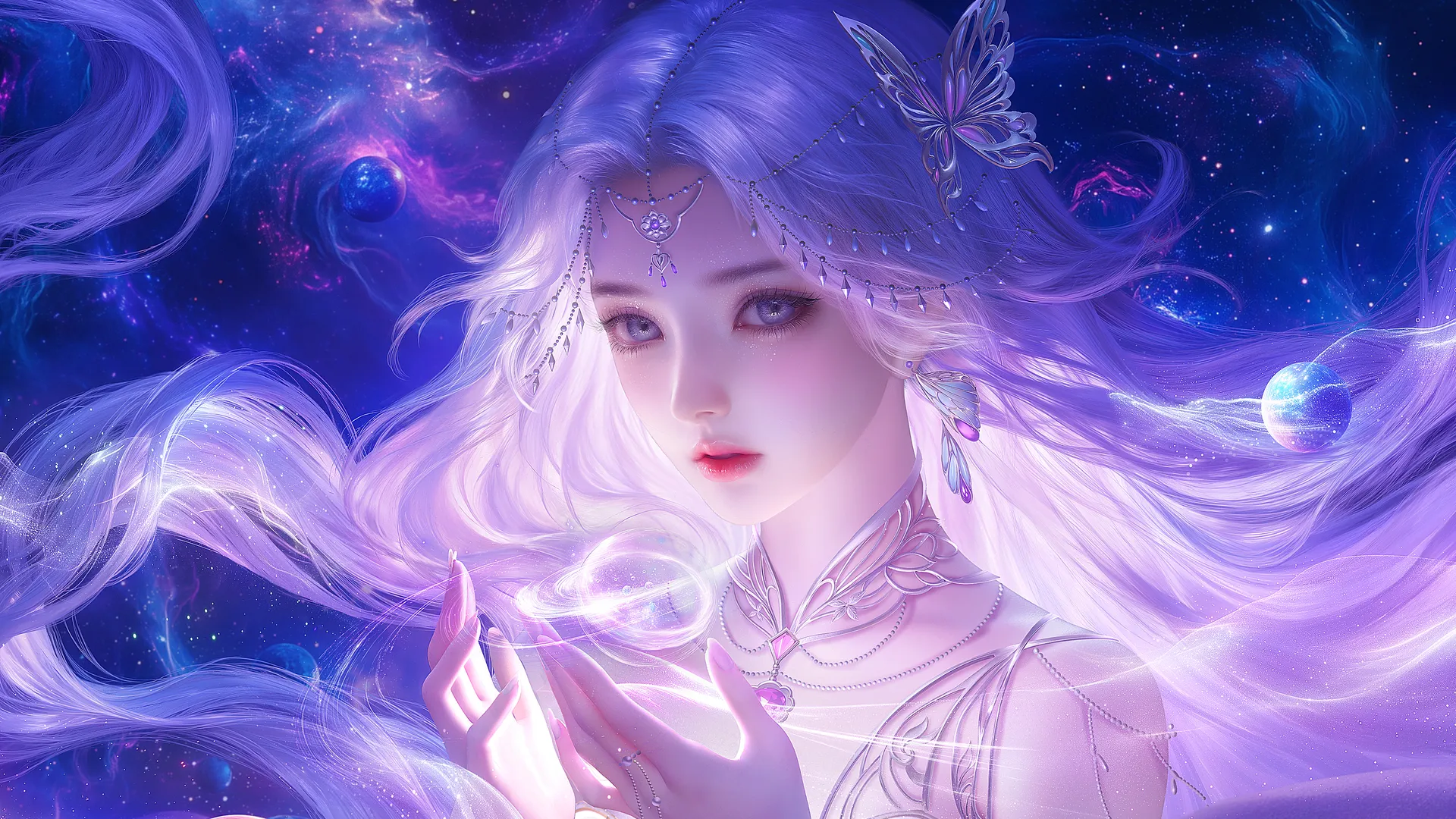 完美世界 云曦 唯美 星球 4K 超高清 壁纸 4K壁纸