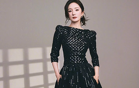 杨幂 黑裙子 个性 气质 美女 4K壁纸