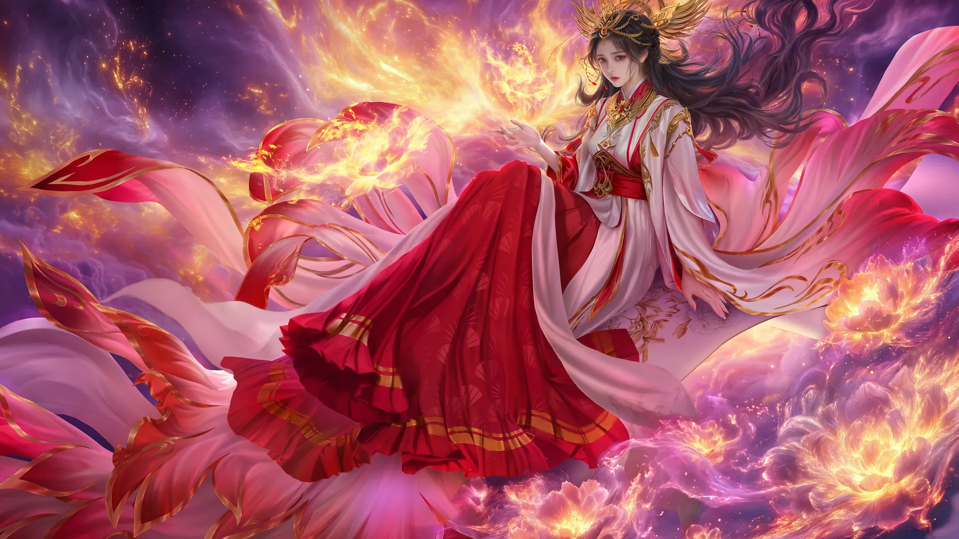 火灵儿 高清壁纸 完美世界 2K壁纸