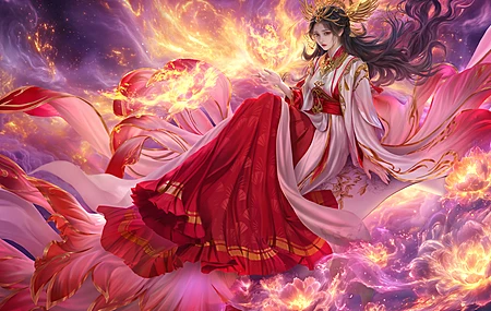火灵儿 高清壁纸 完美世界 2K壁纸