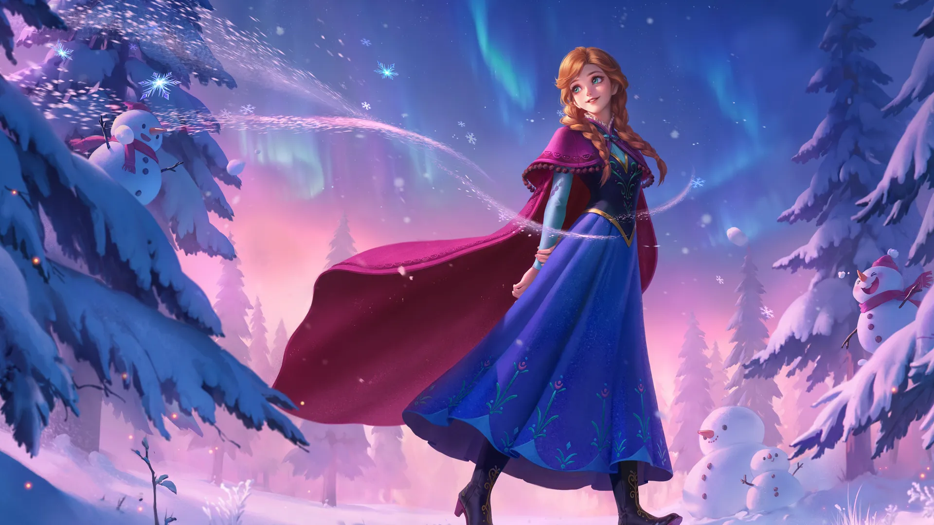 王者荣耀 西施 雪境奇遇 游戏 2K壁纸